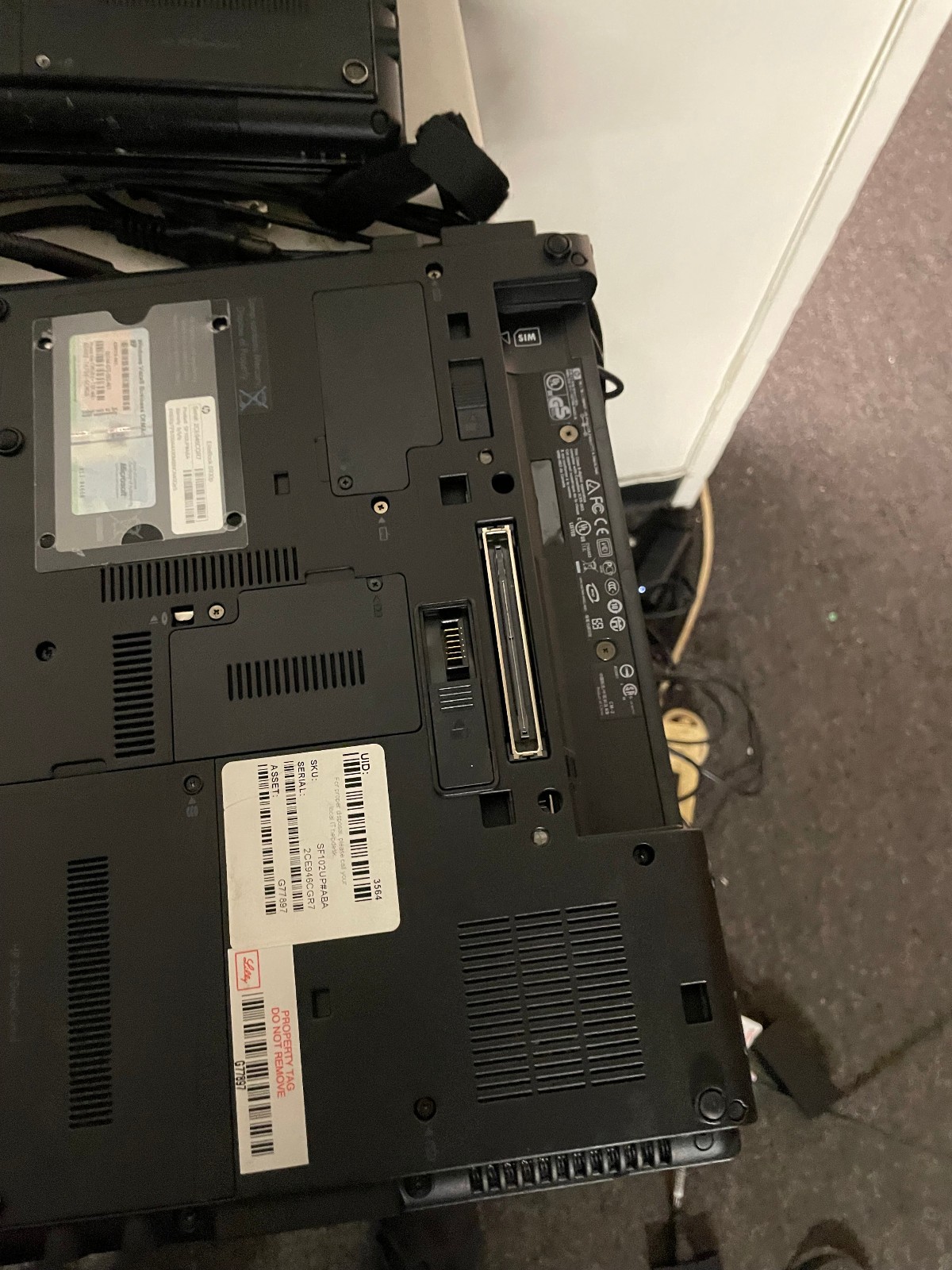 Lot of 6 HP (2) probook 6450B, (1) 6430b[HP-C], (2) Elitebook 6930p, (1) 8440p
