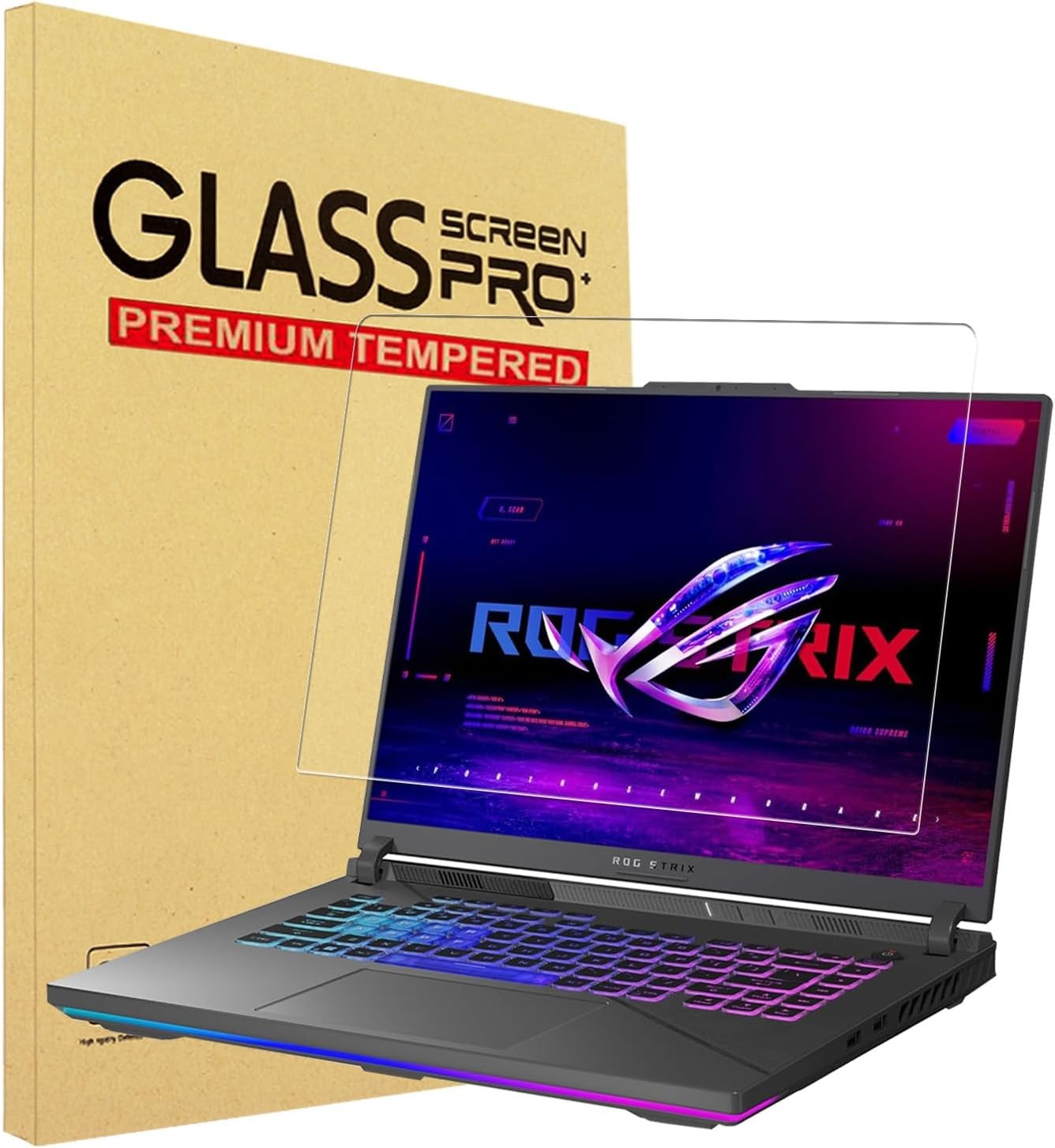 Tempered Glass Screen Protector 16″ for ASUS ROG Gaming Laptops, ROG Strix G16 &