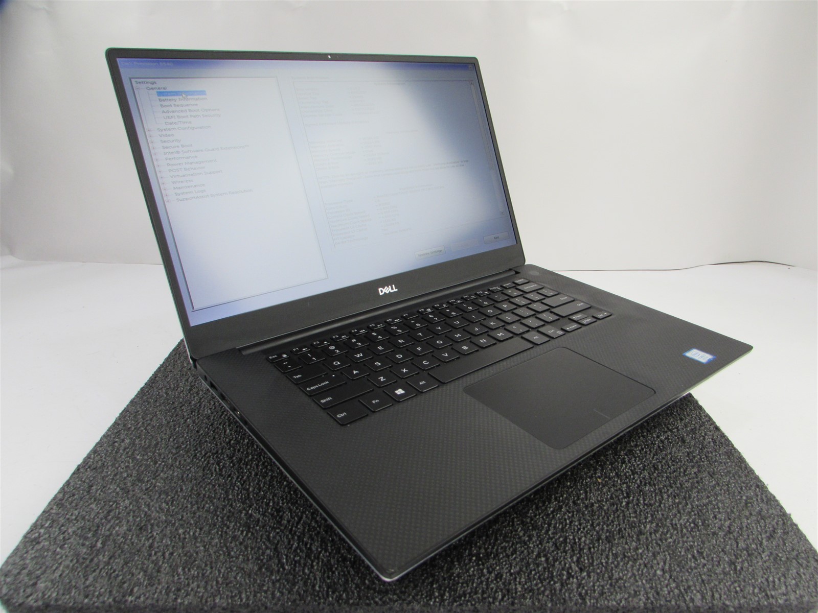 DELL PRECISION 5540 1920X1080 FHD I7-9850H 512GB SSD 16GB RAM T2000 NO O.S