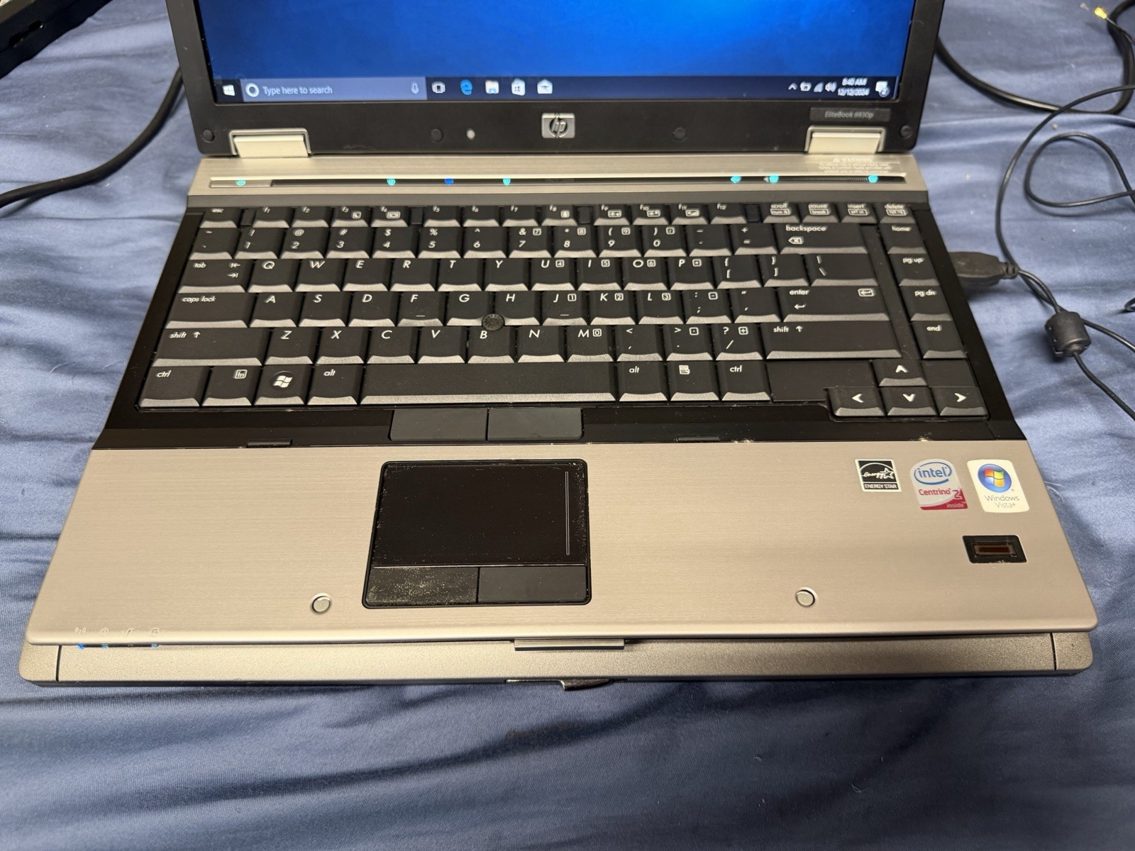 HP Elite 6930p 14”, Win10pro, Intel C2D 2.53Ghz, 160 GB, 4 GB, DVDRW, WiFi #005
