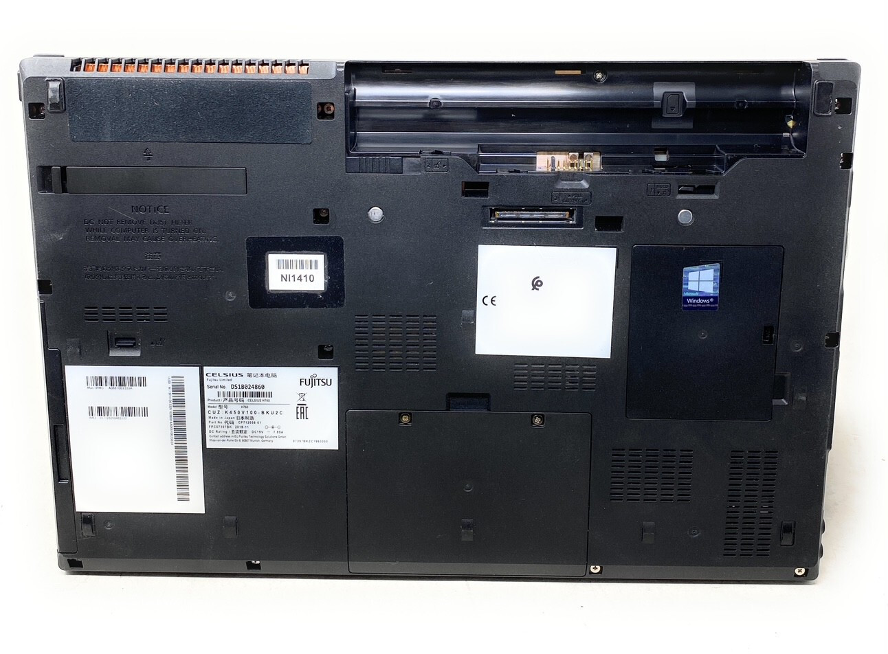 FUJITSU CELSIUS H760 15.6″ REFURBISHED CPU I5-6440HQ 2.60GHZ RAM16GB SSD512GB