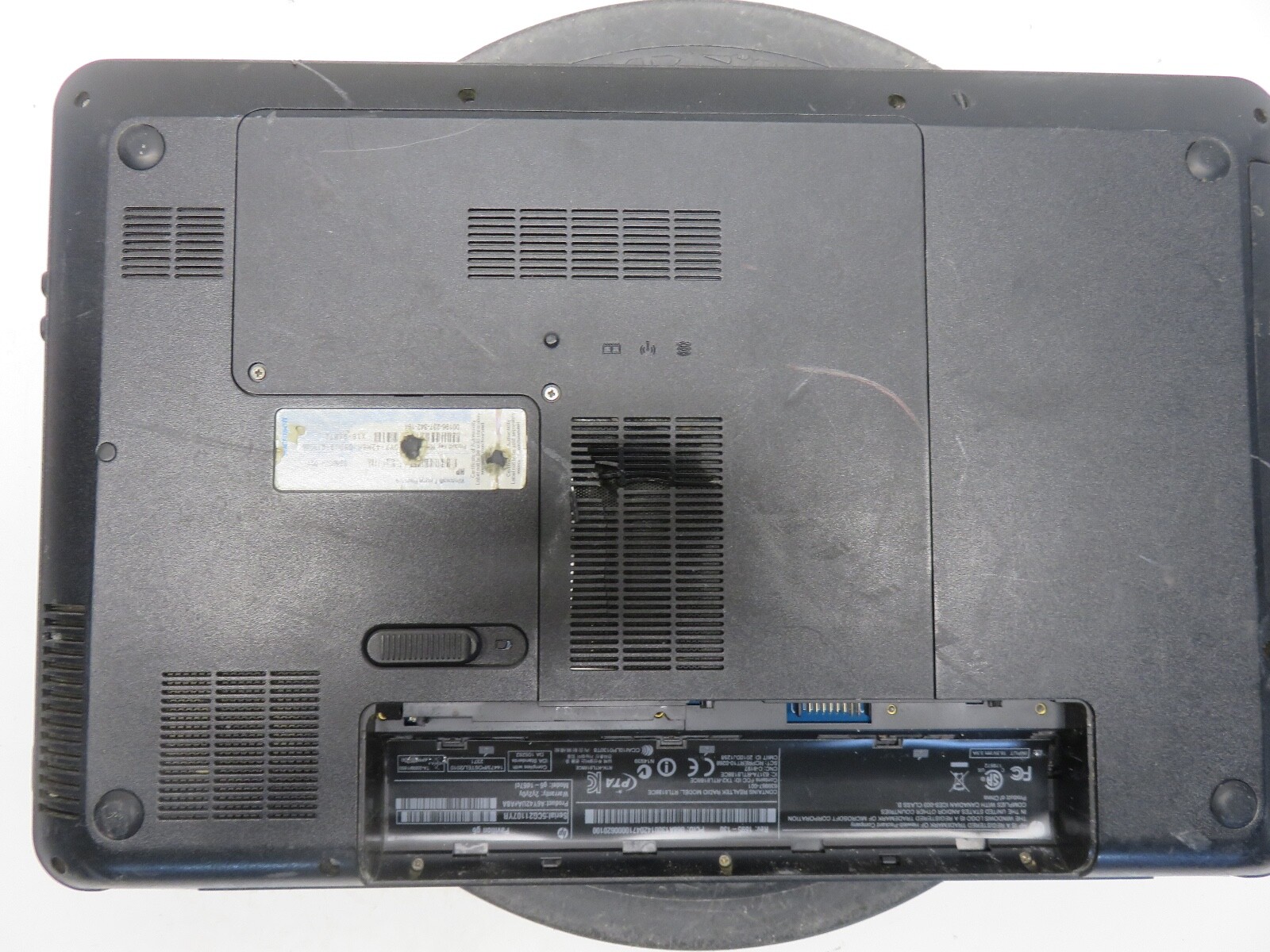 HP Pavilion G6 Intel Pentium B940 2GHz 2 GB NO HDD No Batt