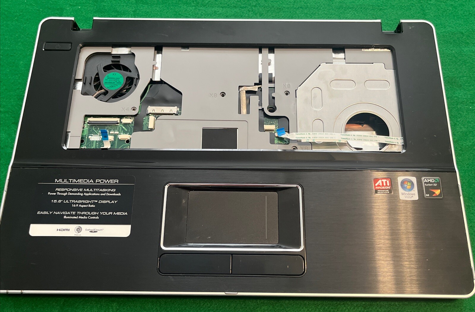 Gateway MD2614U Motherboard AMD Turion X2 RM-72 2.1Ghz DDR2 @10A4