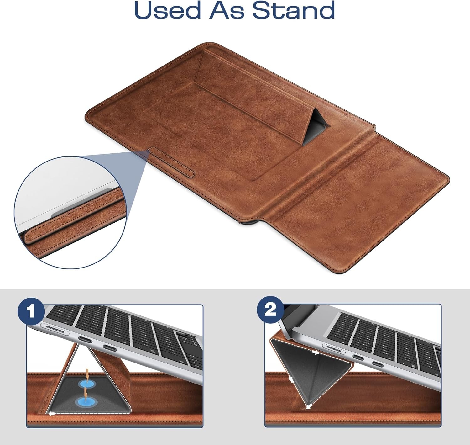Sleeve Case for MacBook Air 15.3 M5 M4 M3 M2 A3448 A3241 A3114 A2941, Pro 15 A17