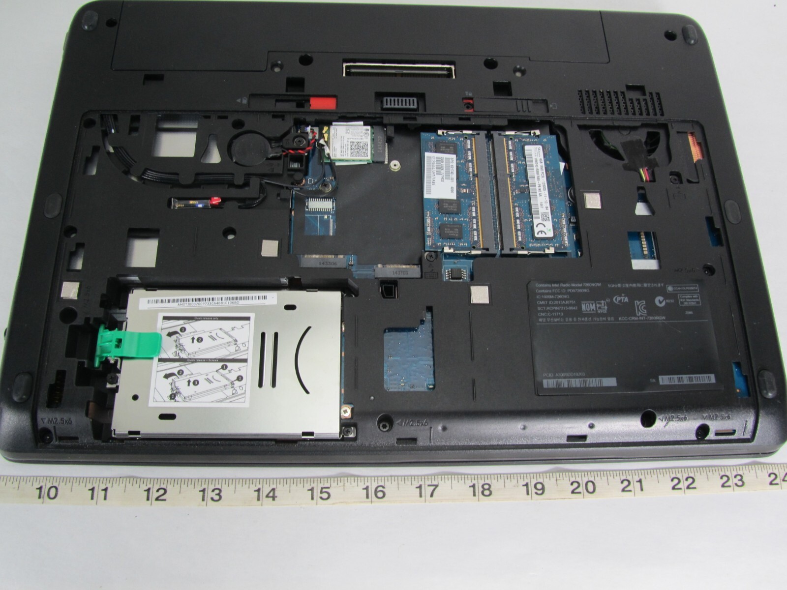 HP ZBook 15 G2 Laptop Computer Intel Core i5-4210M 2.60GHz 8GB RAM NO HDD AS IS