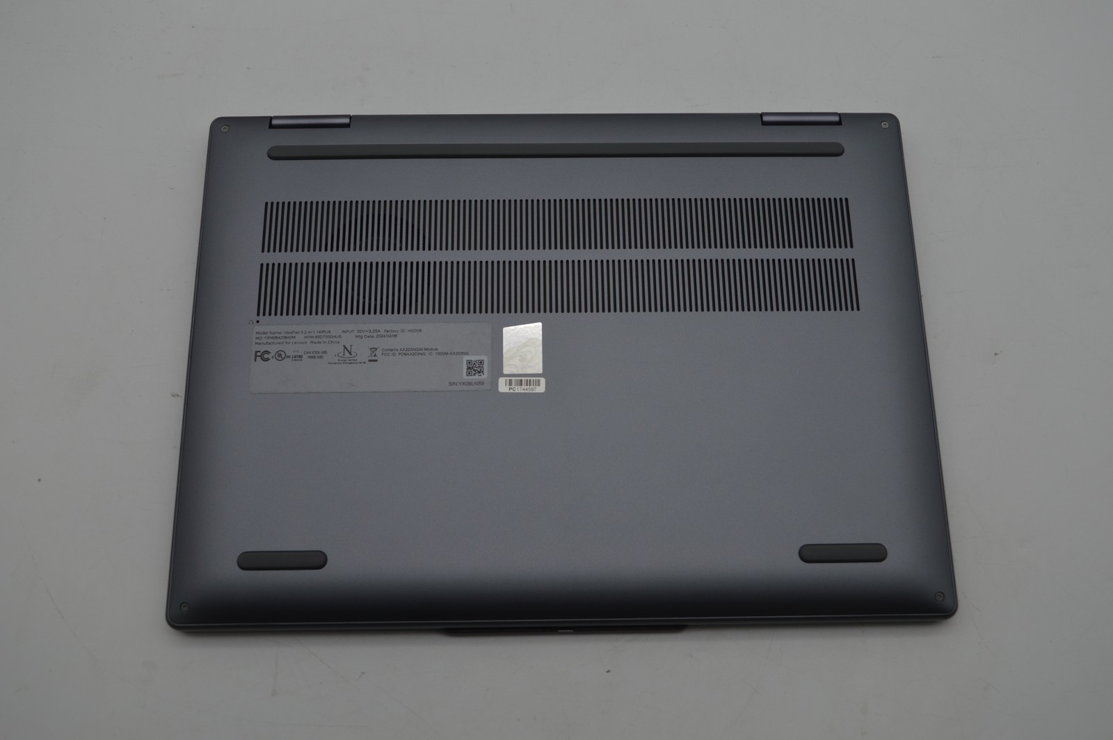 IdeaPad 5i 2-in-1 14″ Touch Intel Core i5 120U CPU 8GB RAM 256GB SSD PC1744597
