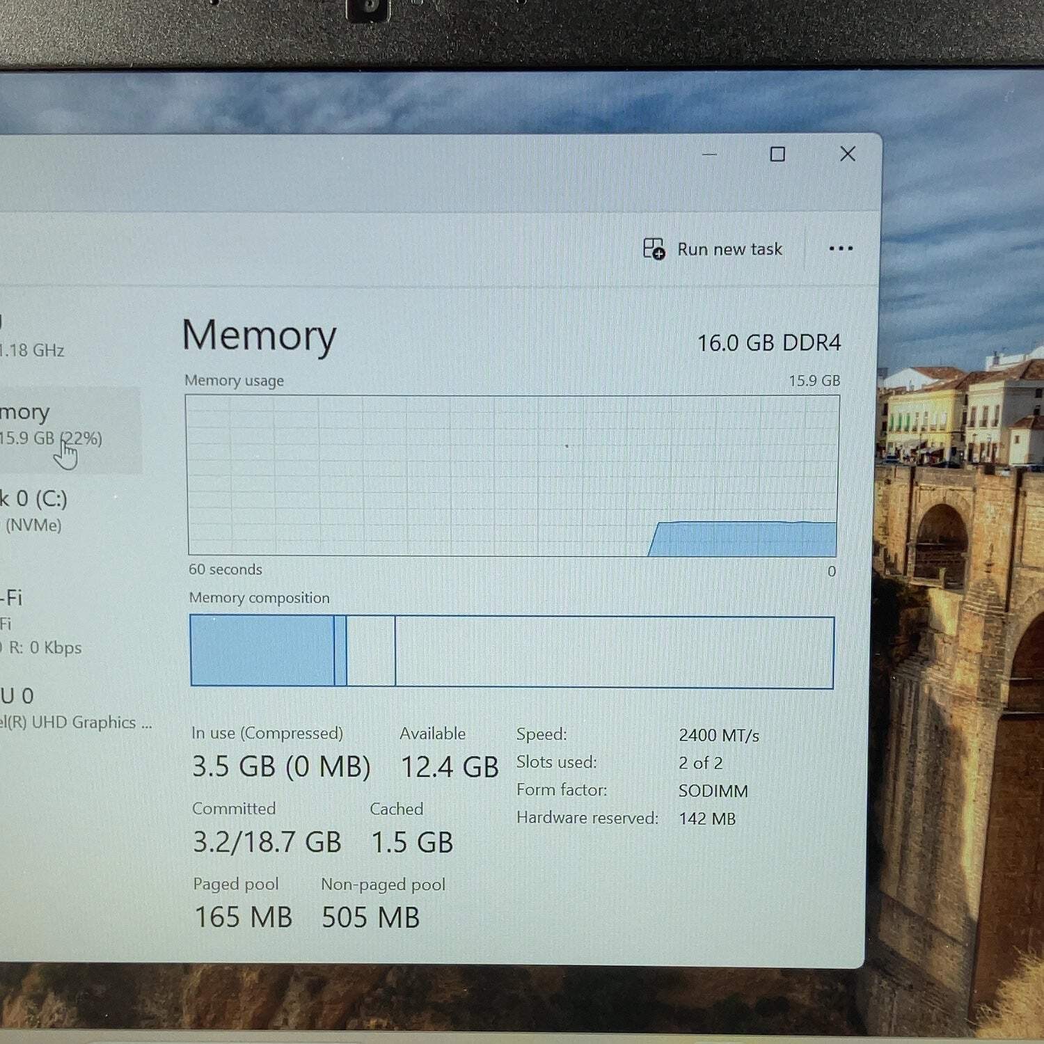 Dell Latitude 5490 14″ i5-8350U 1.7GHz 16GB RAM 256GB SSD NO CHARGER