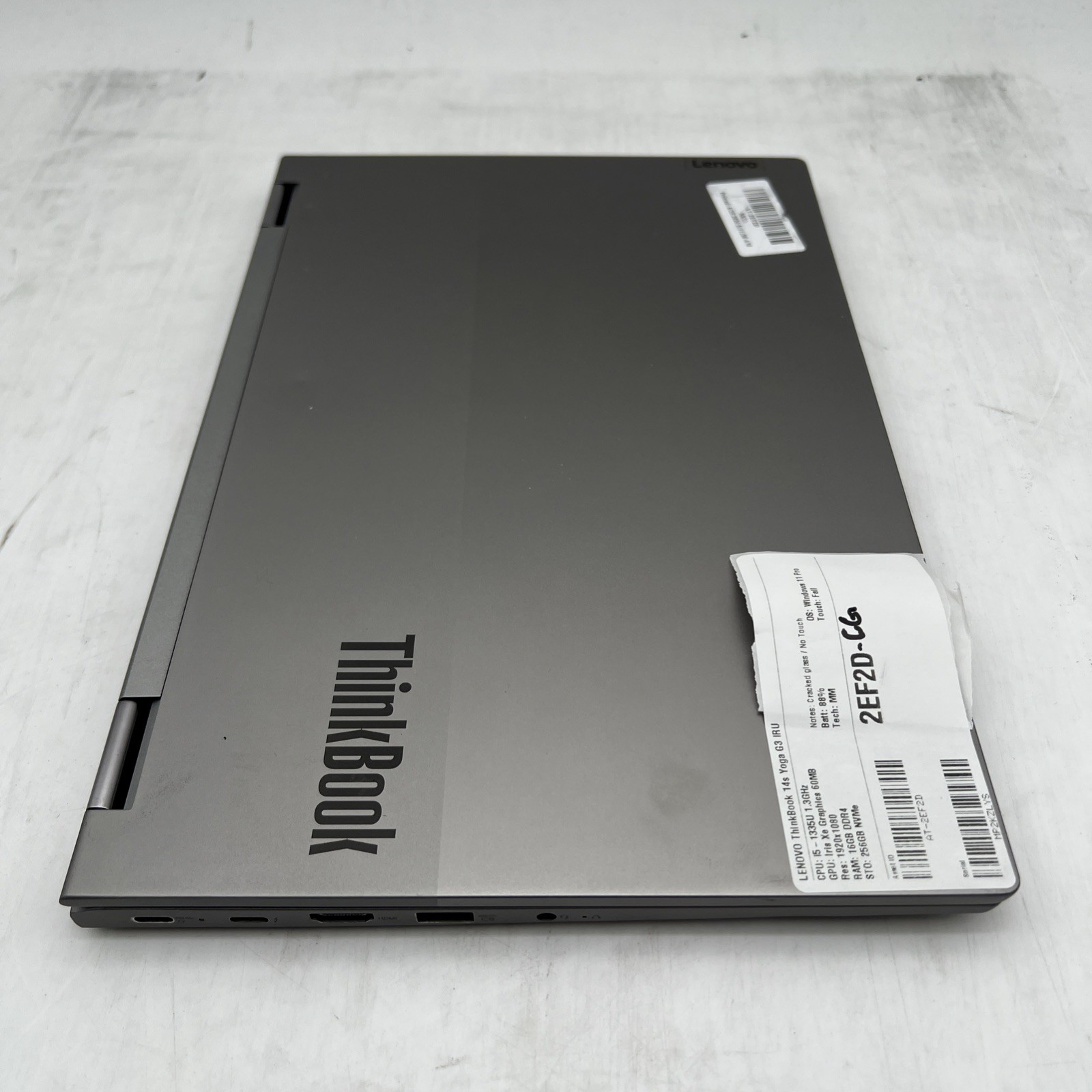 LENOVO ThinkBook 14s Yoga G3 IRU i5 1335U 1.3GHz 16GB RAM 256GB NVMe Win11P READ