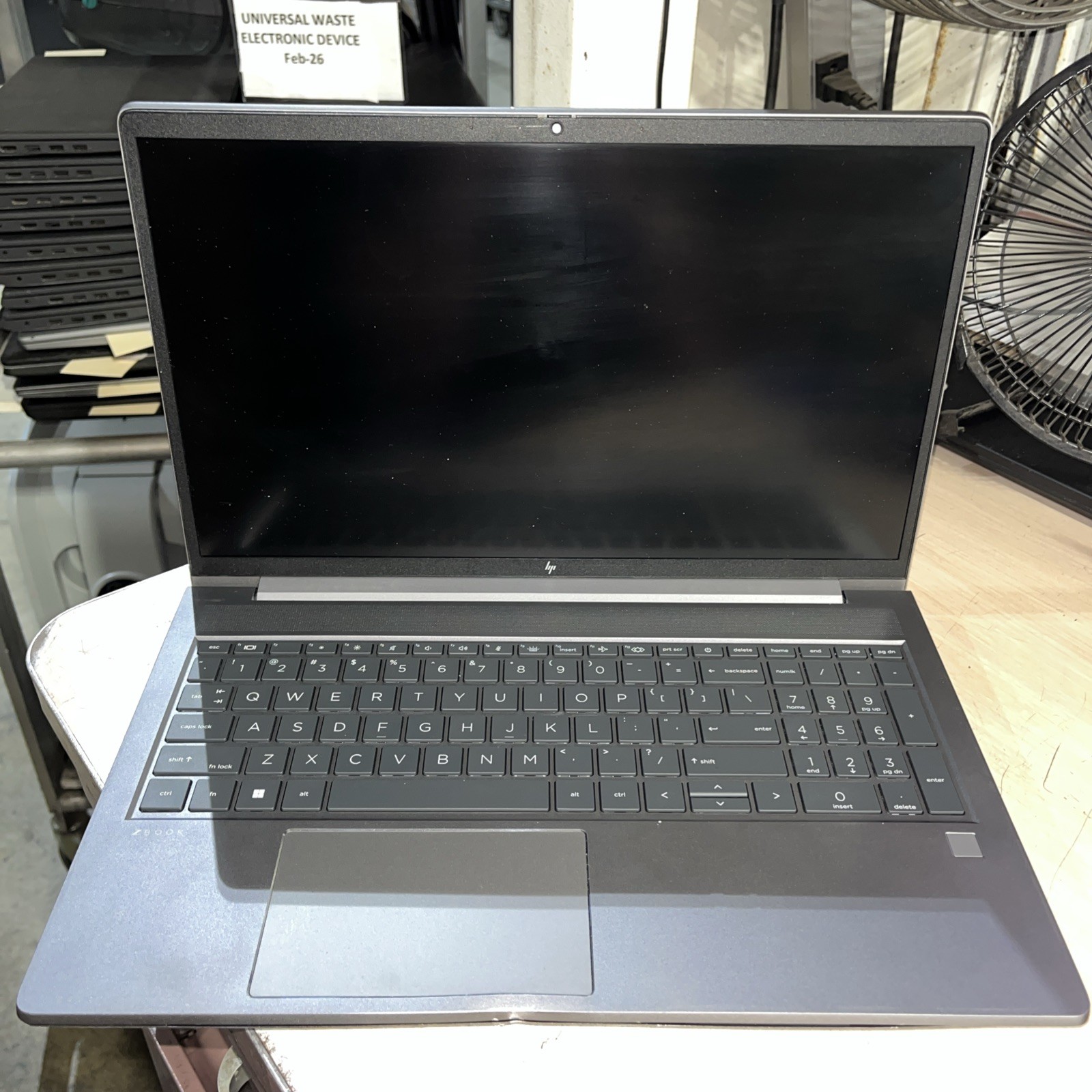 HP ZBOOK POWER G7 MOBILE WORKSTATION I7-10850H 2.70GHZ 8GB RAM NO HD