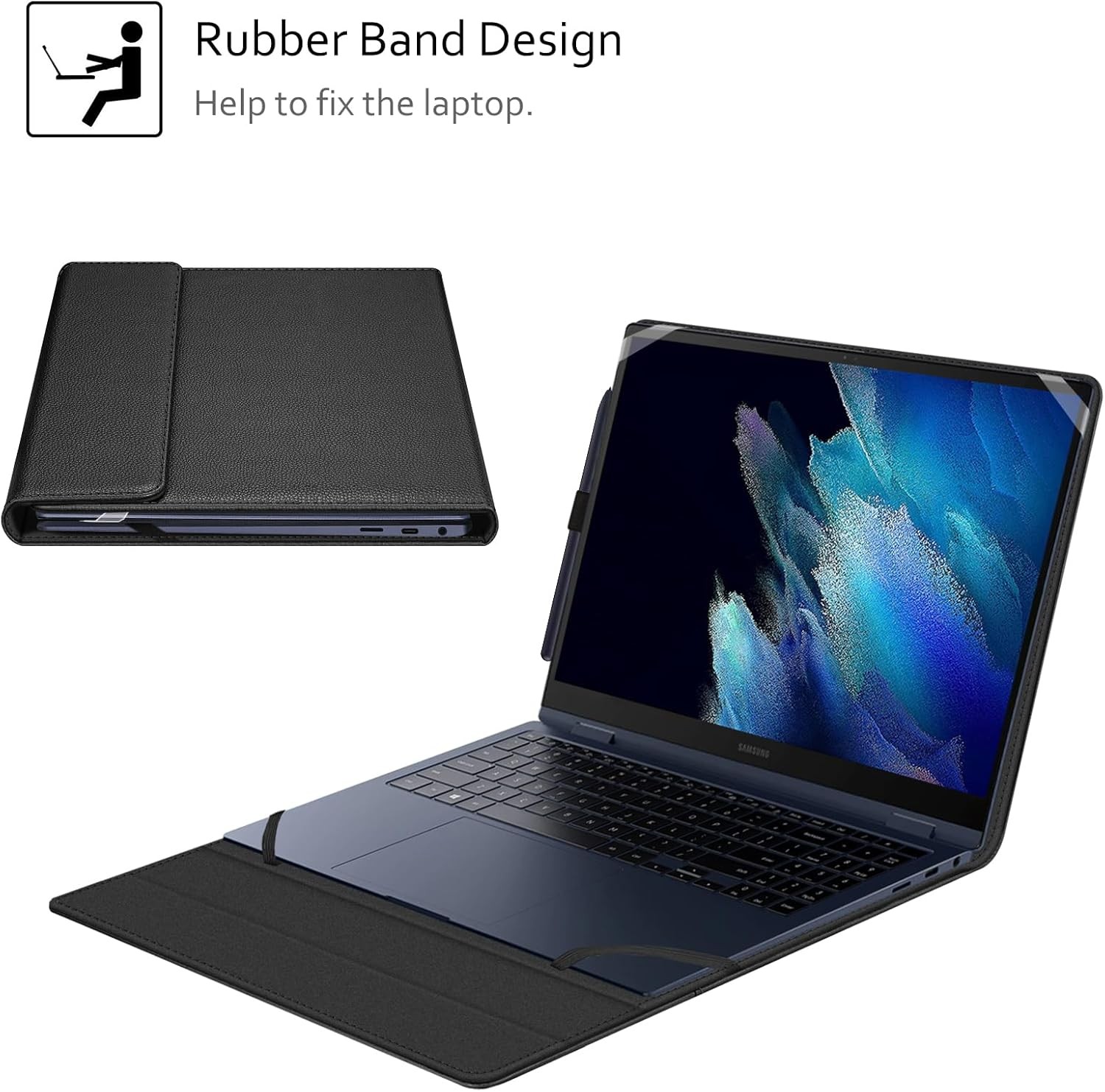 Sleeve Case Cover for 15.6″ Samsung Chromebook Plus XE550XGAA / Galaxy Book4 360