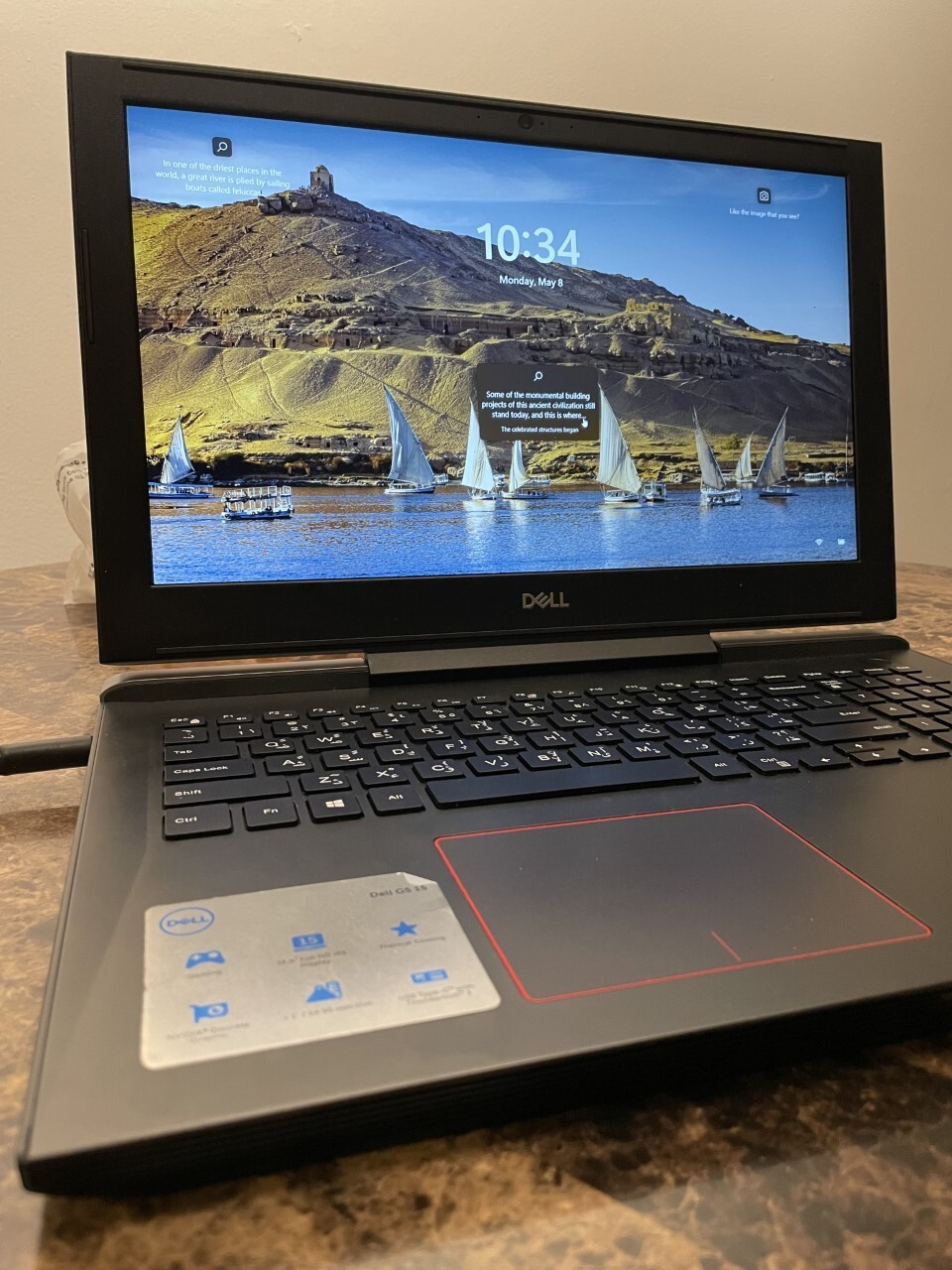 Dell G5 15 5587 15.6″ (1 TB + 128 GB, Intel Core i7 8th Gen., 3.90 GHz, 16…