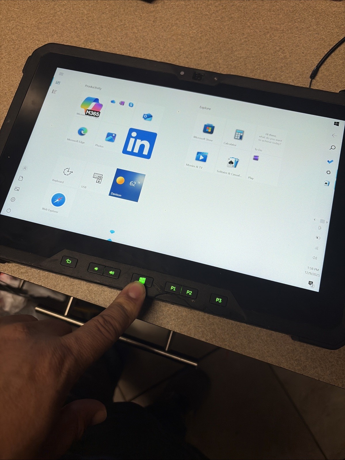 Dell Latitude 7212 Rugged Extreme Tablet