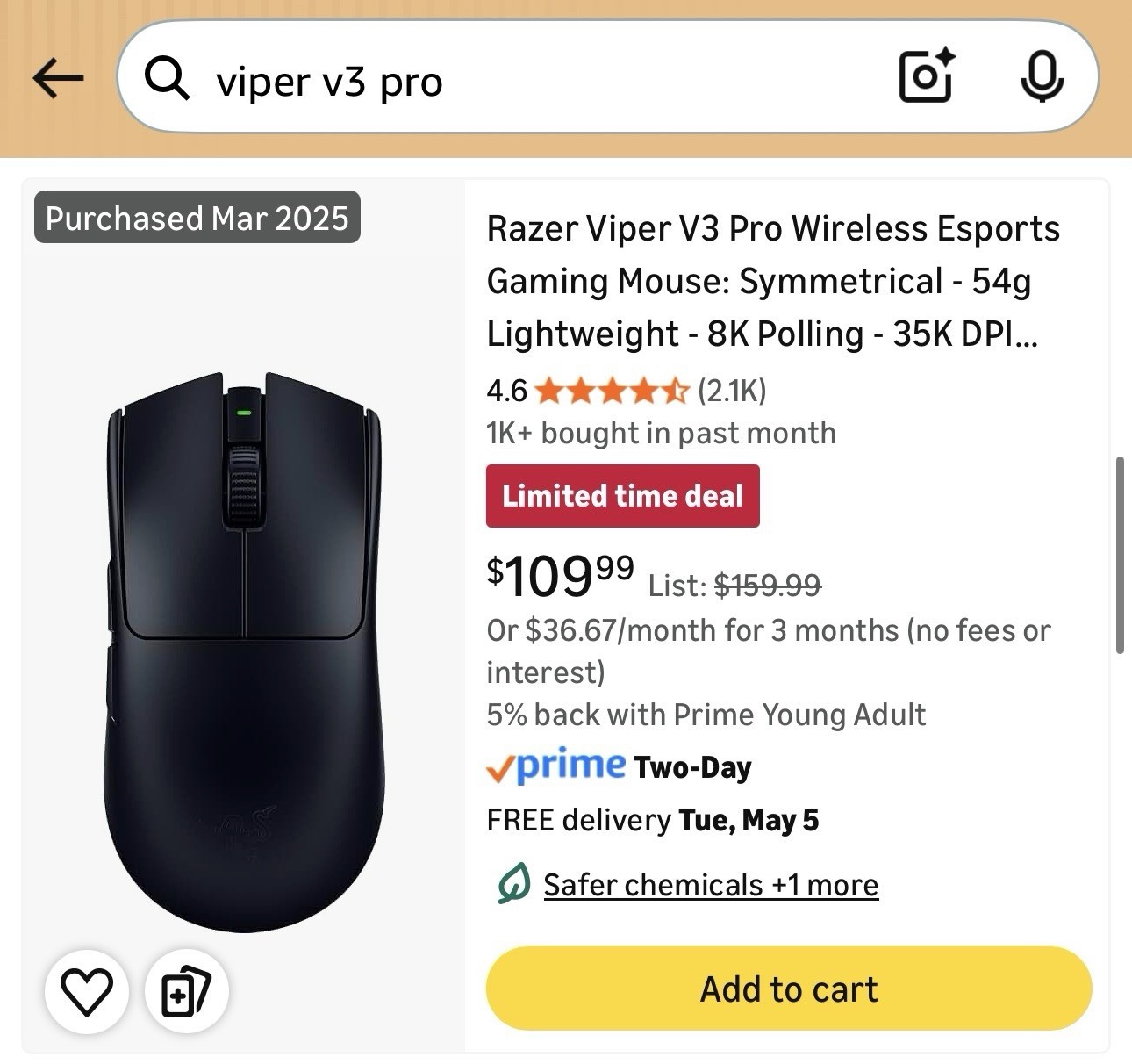 HP OMEN MAX 16 + Razer Gaming Mouse & Keyboard