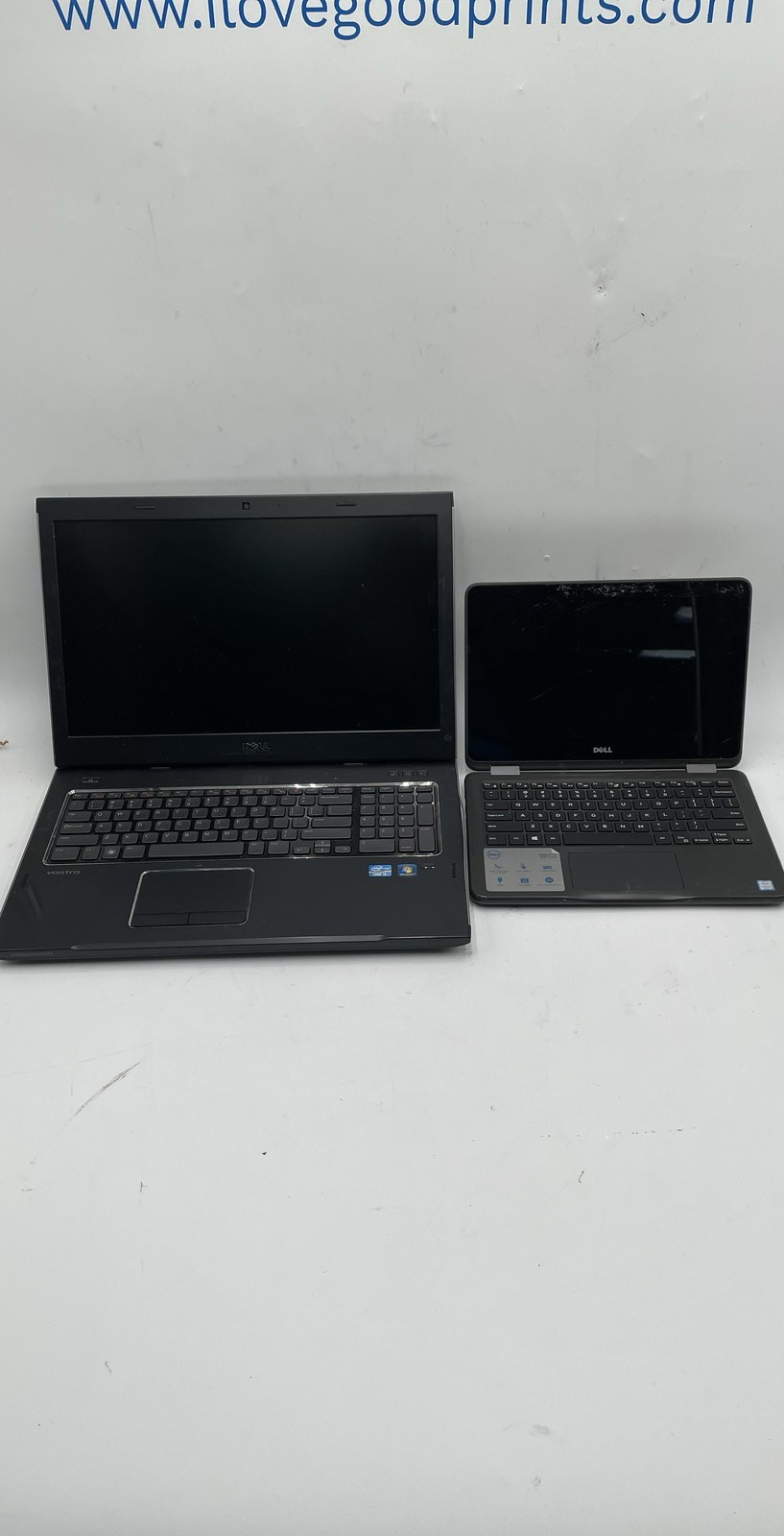 Dell Vostro 3750 17” & Inspiron 11 3000 Series P25T For Parts Or Repair Lot Of 2