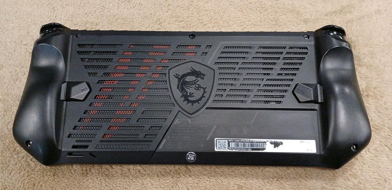 MSI Claw Ultra 5 Handheld Console System MS-1T41 Black w/Case Used from Japan