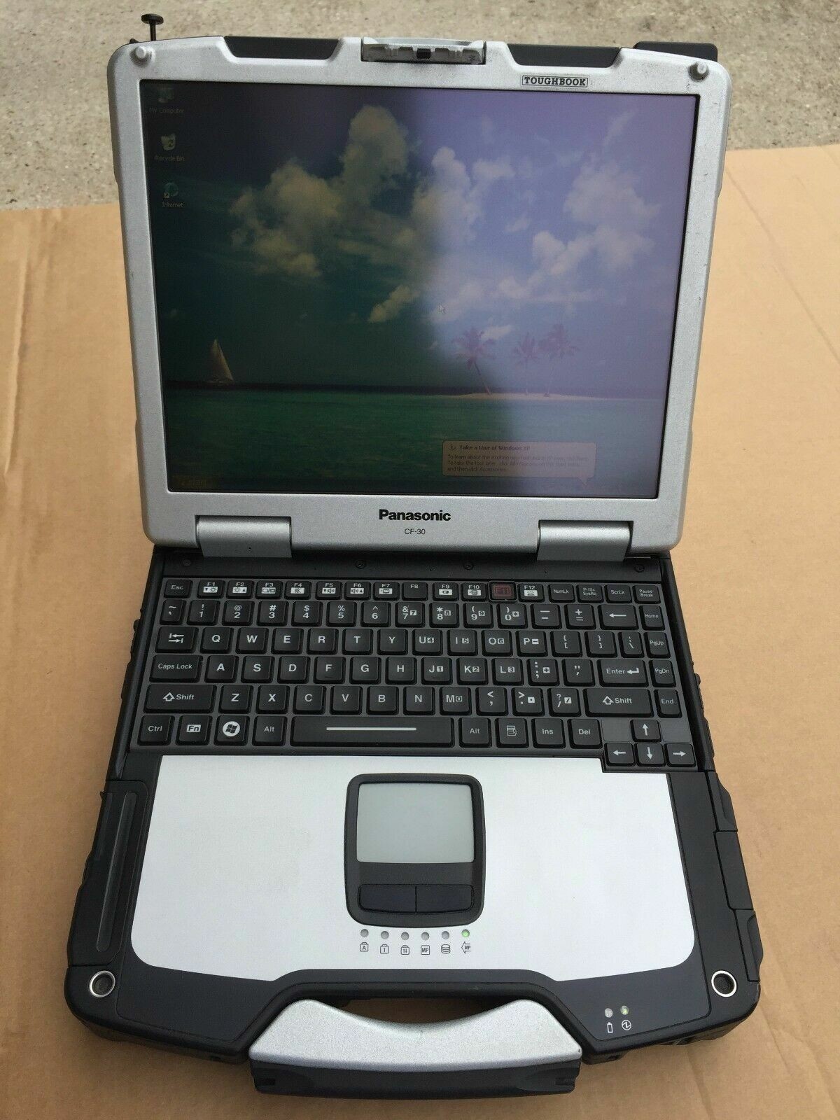PANASONIC CF-30 TOUGHBOOK 1.66GHZ LAPTOP CF30 RUGGED TOUGH BOOK BACKLIT WIN XP