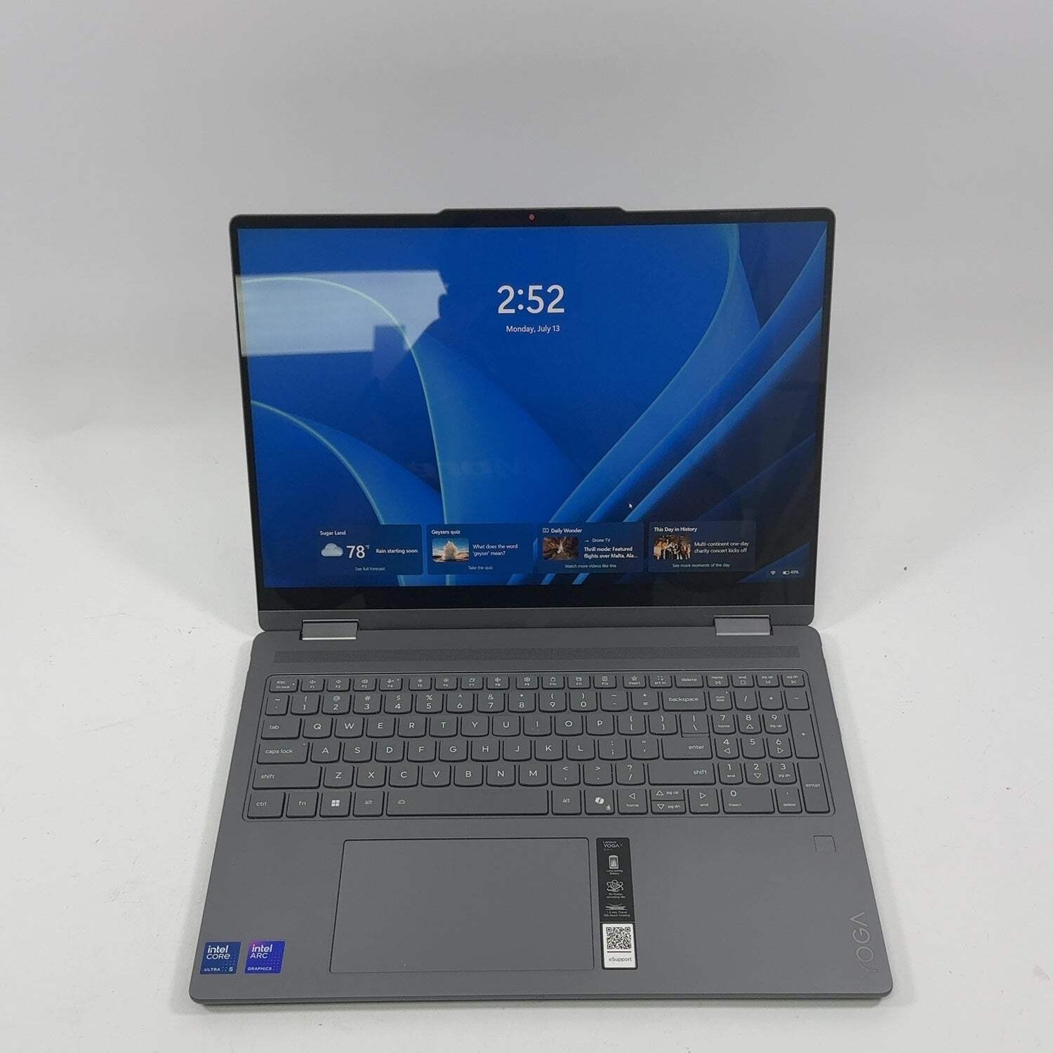 Lenovo Yoga 7i 2-in-1 16″ Core Ultra 5 226V 2.1GHz 16GB RAM 512GB SSD