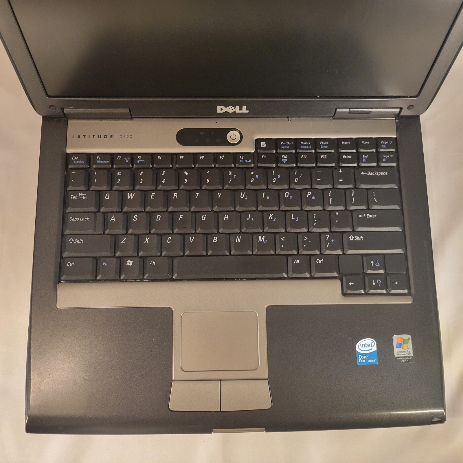Dell Latitude D520 Vintage Laptop | Model PP17L | Untested For Parts / Repair