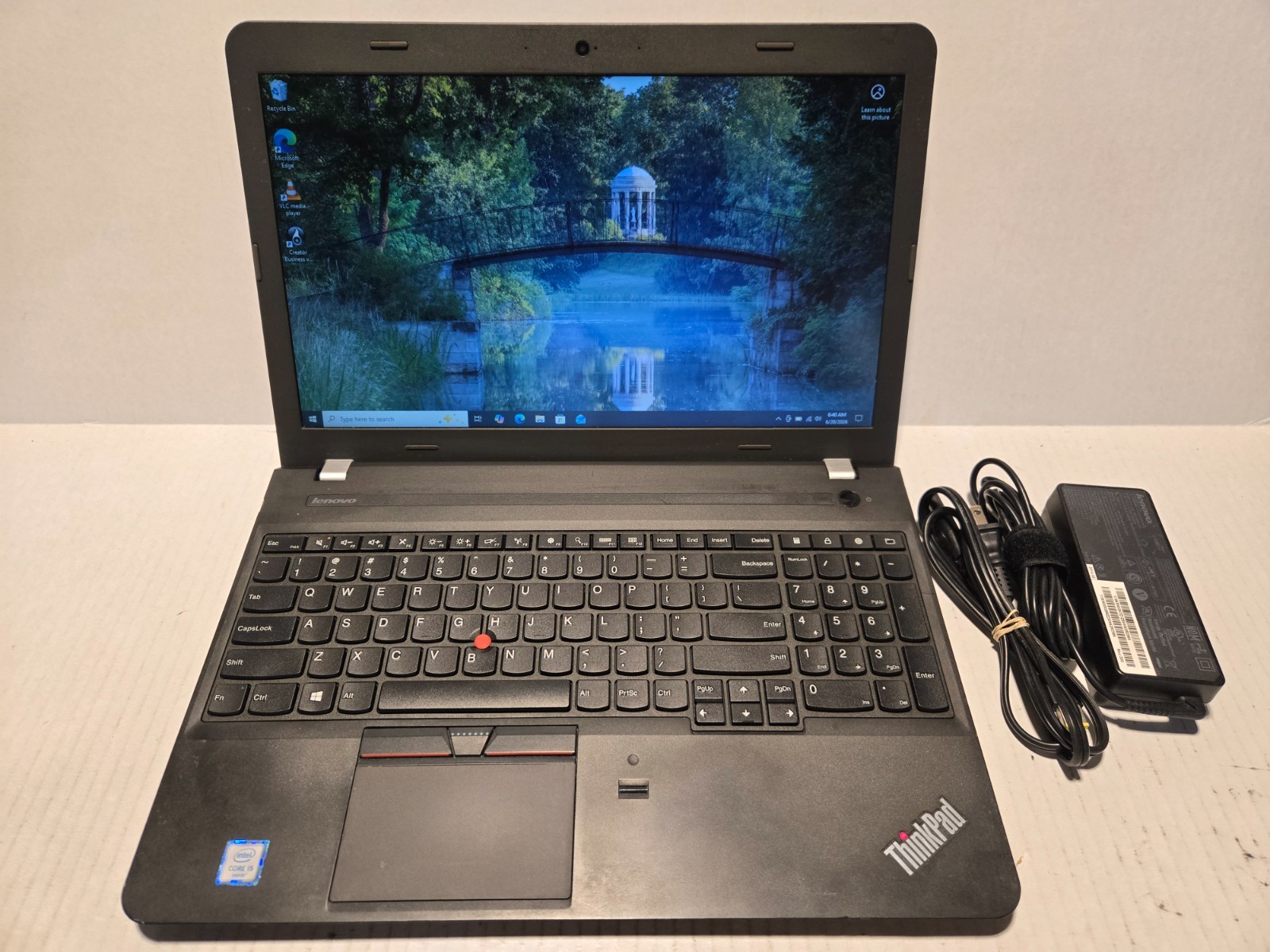 Lenovo ThinkPad E560 15.6″ HD Laptop Core i5-6200U 8GB 120GB SSD Win-10 DVD Cam