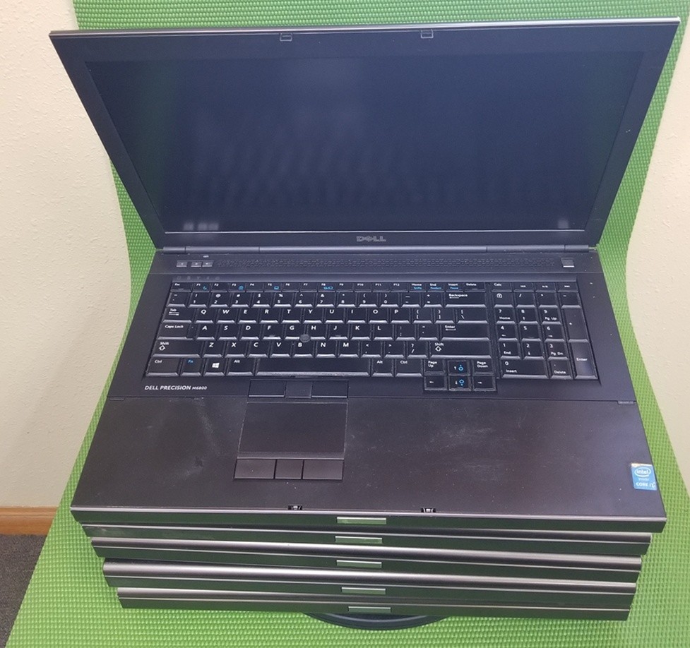 Lot of 5 Dell Precision M6800 i7-4th Gen. 4/8/16GB NO HDD/SSD/OS
