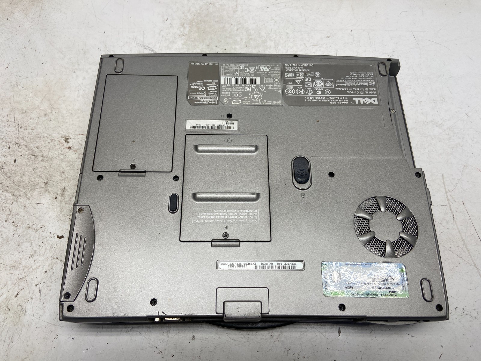 Dell Inspiron 1150 Intel Pentium 4 1.6GHz 256 MB NO HDD