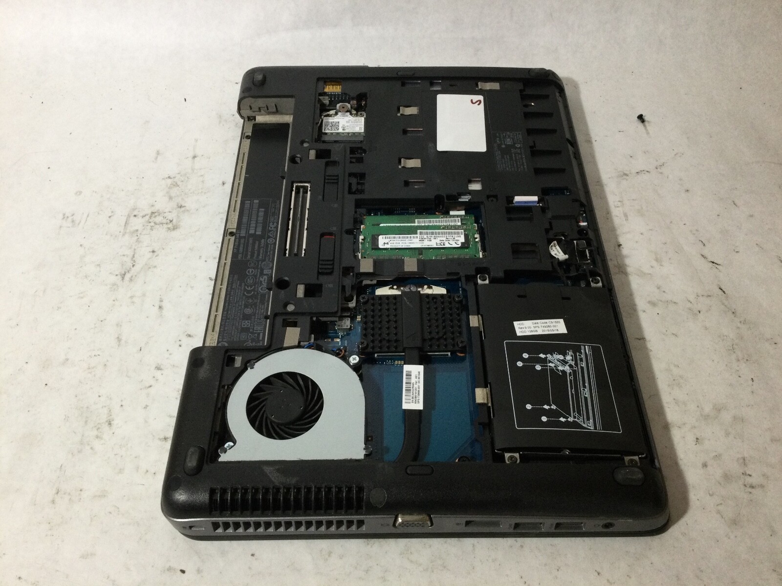 HP PROBOOK 650 G1 – FOR PARTS -INTEL CORE I5 – 8GB RAM – READ DESCRIPTION – BB