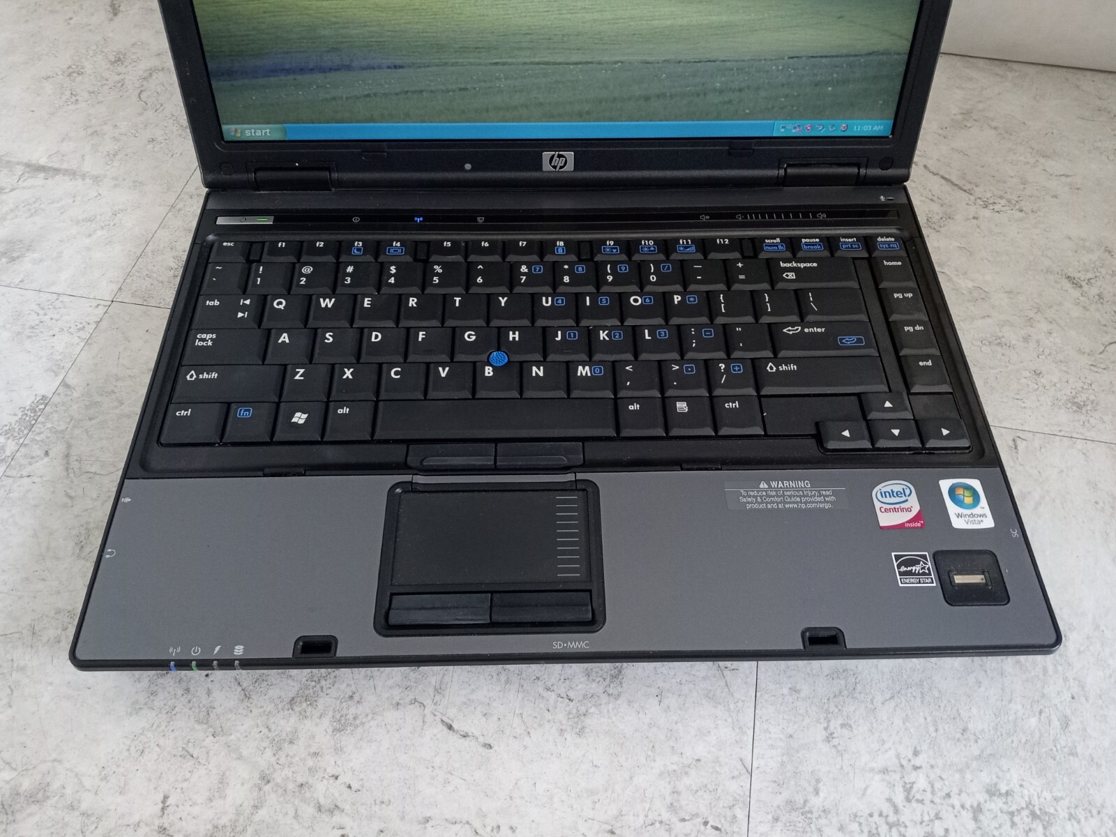 HP Compaq 6910p 14.1″ Laptop Intel Core 2 Duo 2GB RAM 320GB HDD Windows XP -RR