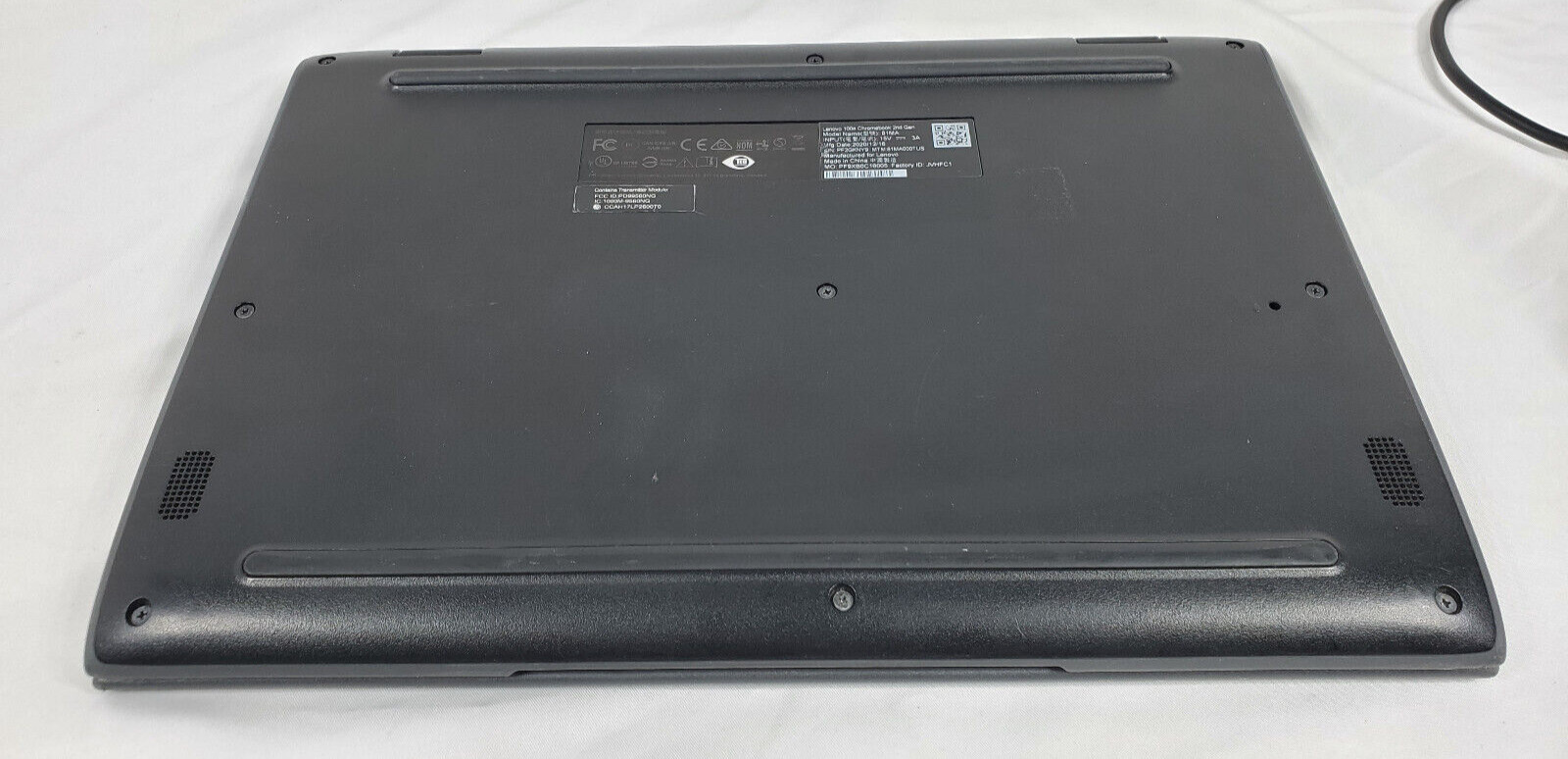 Lenovo Chromebook 100e 2nd Gen 81ma 11.6″ 4GB 32GB, Black