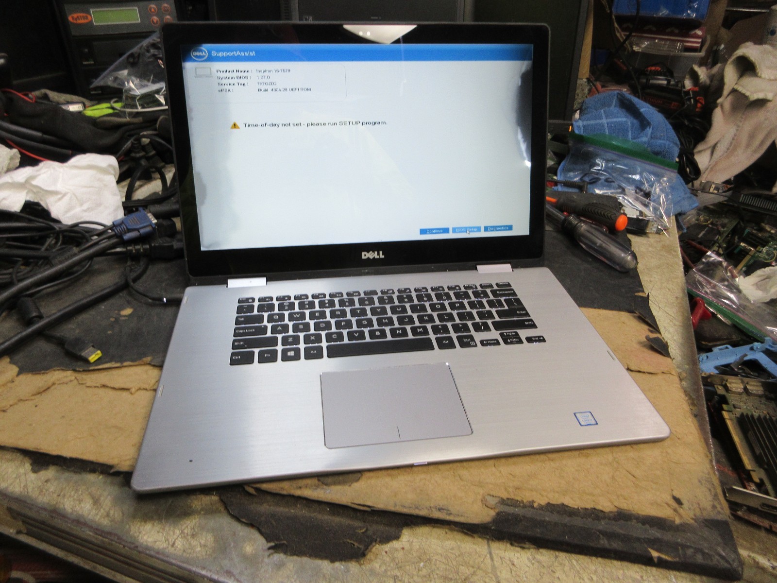 Dell Inspiron 15 7579 15.6″ TOUCH i5-7200U 2.5GHz REBUILD / PARTS