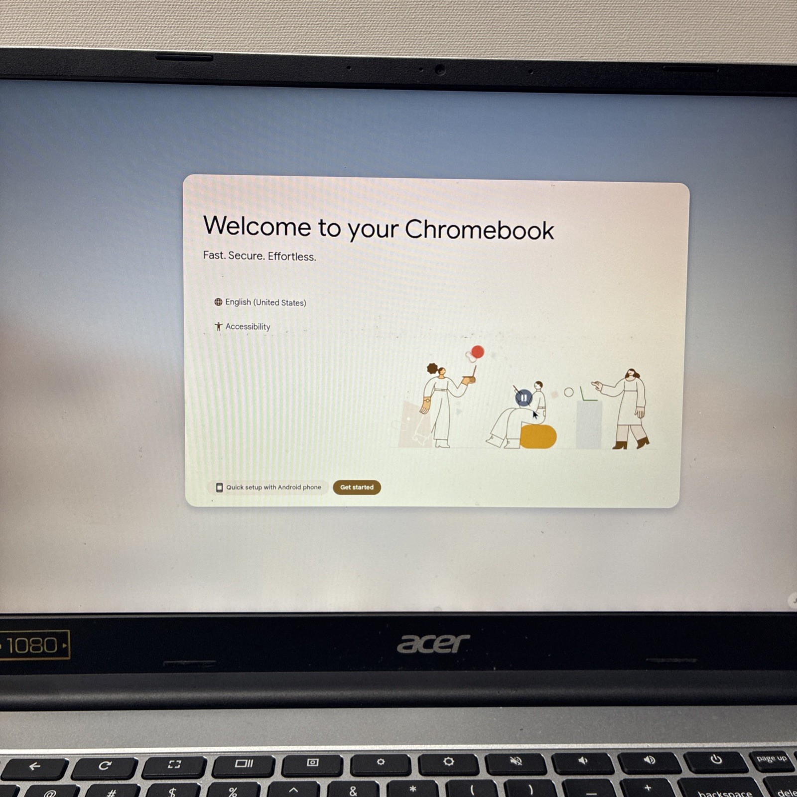 Acer Chromebook 315 15.6″ Laptop Celeron N4500 11th Gen 4GB RAM 64GB eMMC