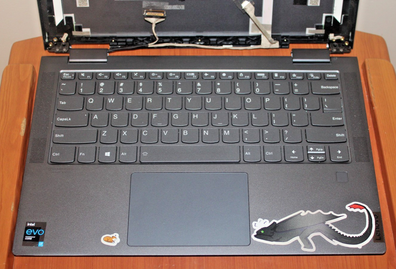 LENOVO YOGA 714ILT5 2 IN 1 FOR PARTS UNTESTED MISSING A LOT OF PARTS.