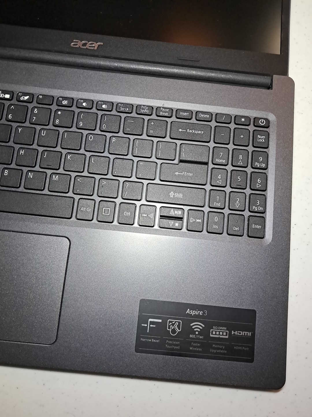 Acer Aspire 3 A315-23 N18Q13 Laptop Untested No Charger For Parts Repair