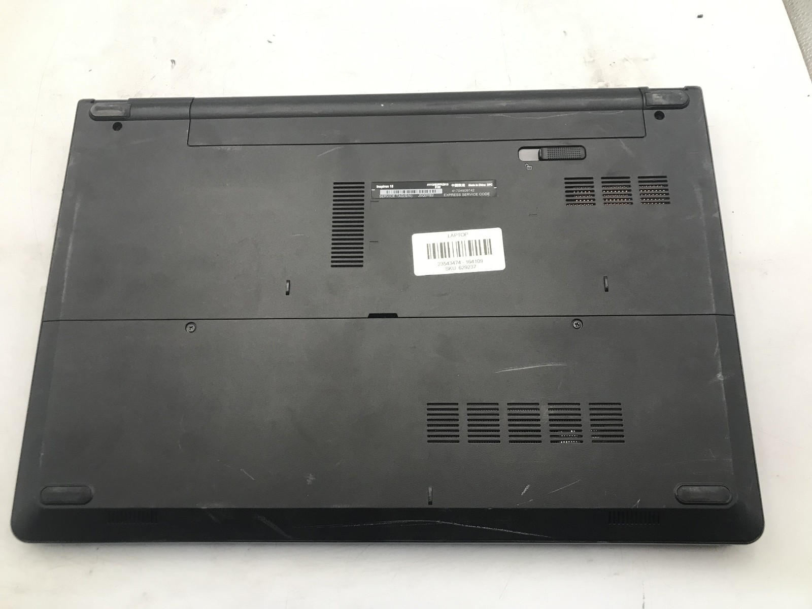 DELL INSPIRON 15 3552 – BOOTS TO BIOS – INTEL CELERON N3050 – 4GB RAM – READ -BB