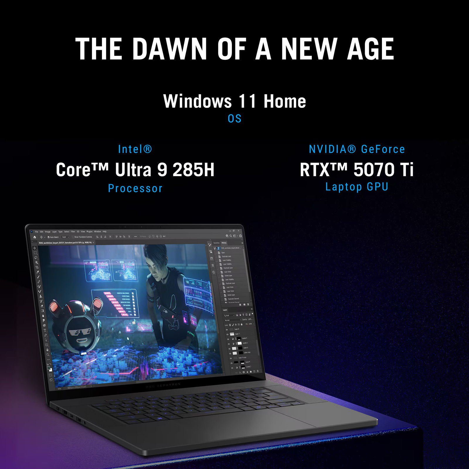 ASUS – ROG Zephyrus G16 16″ OLED 2.5K 240Hz Gaming Laptop – Intel Core Ultra …