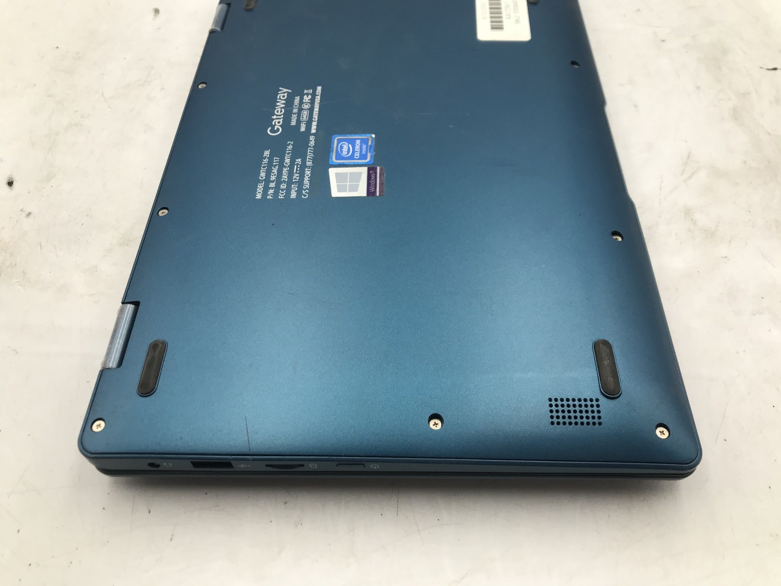 GATEWAY GWTC116 2BL -FOR PARTS/NO POWER- INTEL CELERON N4020 – 4GB RAM -READ- BB