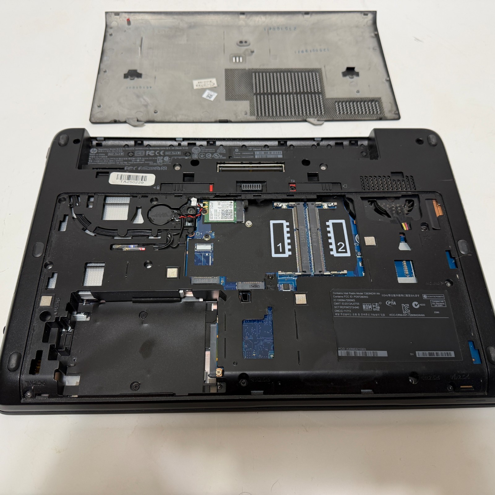 HP Zbook 15 G2 Intel Core i7-4810MQ 2.80GHz NO HDD NO RAM NO AC – Tested to BIOS