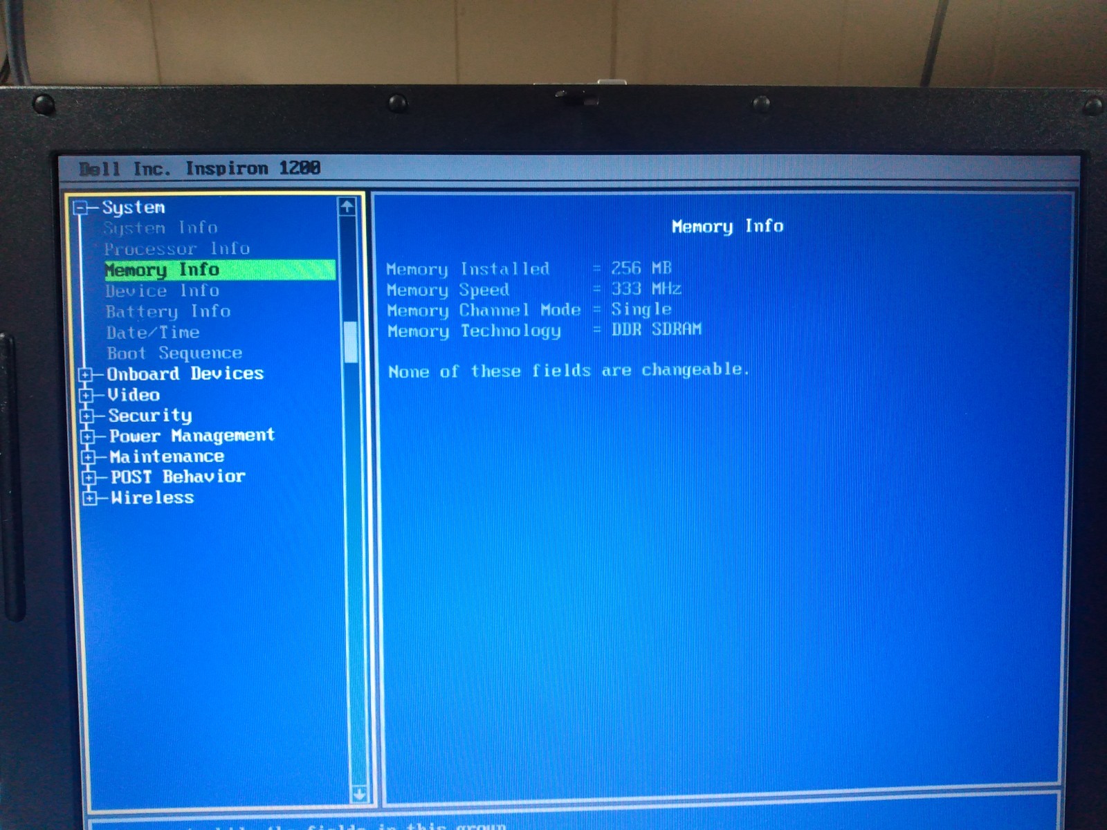 Dell inspiron 1200 pp10s laptop