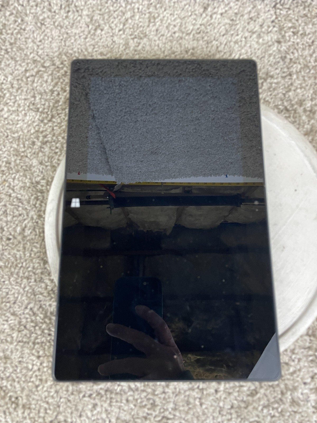 Vintage Microsoft Surface Windows RT Windows Tablet 10.6 inch Black with Adapter
