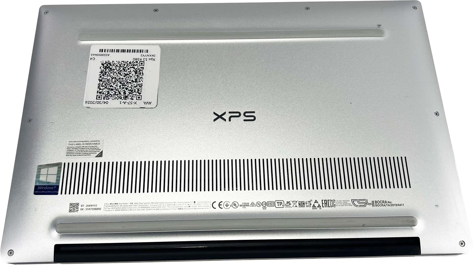 Dell XPS 13 9380 13″ Laptop i7 8th Gen 1TB SSD 16GB RAM Win 11 Pro (AVA)