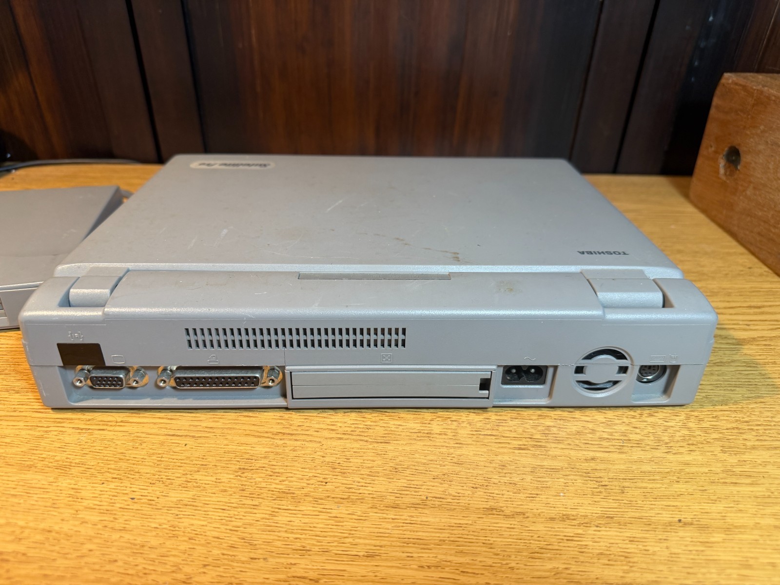 Vintage Laptop Toshiba Satellite Pro 405CS & FDD Case Floppy AS-IS For Parts