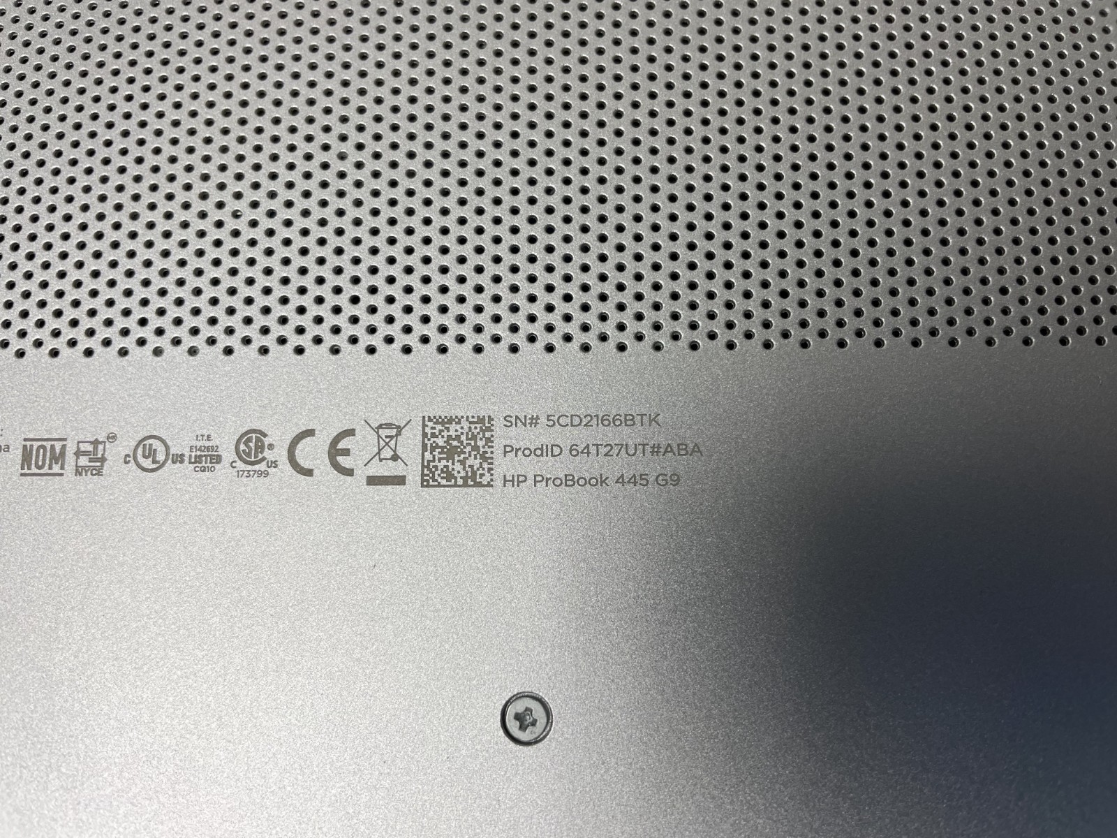 HP ProBook 445 G9 14″ AMD Ryzen 5 5625U 2.30GHz 8GB RAM NO SSD Parts *READ