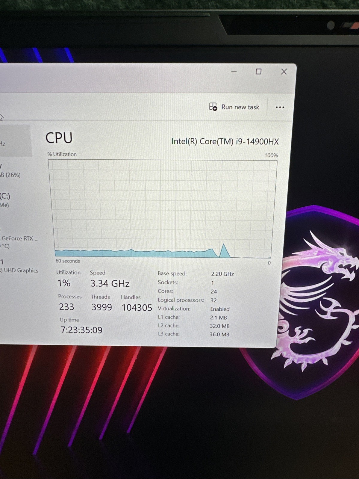 MSI Vector 17 HX A14V Gaming Laptop (i9-14900HX, RTX 4070, 32GB, 1TB SSD, 240Hz)