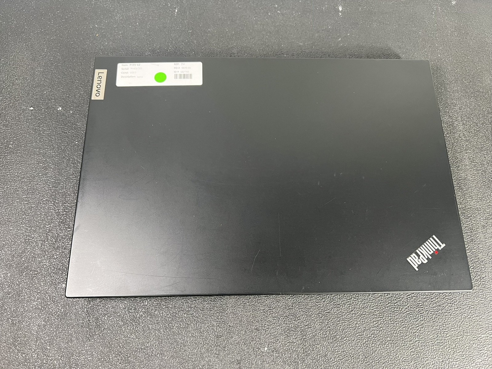 Lenovo ThinkPad P15v Gen 2 i7-11800H 2.3GHz 32GB DDR4 1TB M.2 Quadro T600