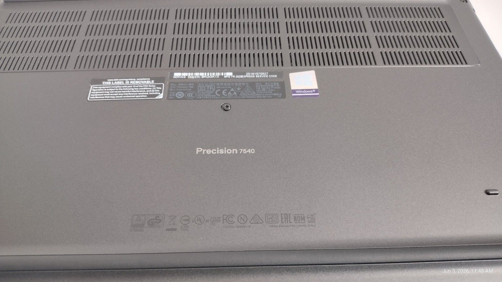 GAMING! Dell Precision 7540 15.6″ FHD 6-Core i7-9850H 32GB 256GB NVIDIA T2000