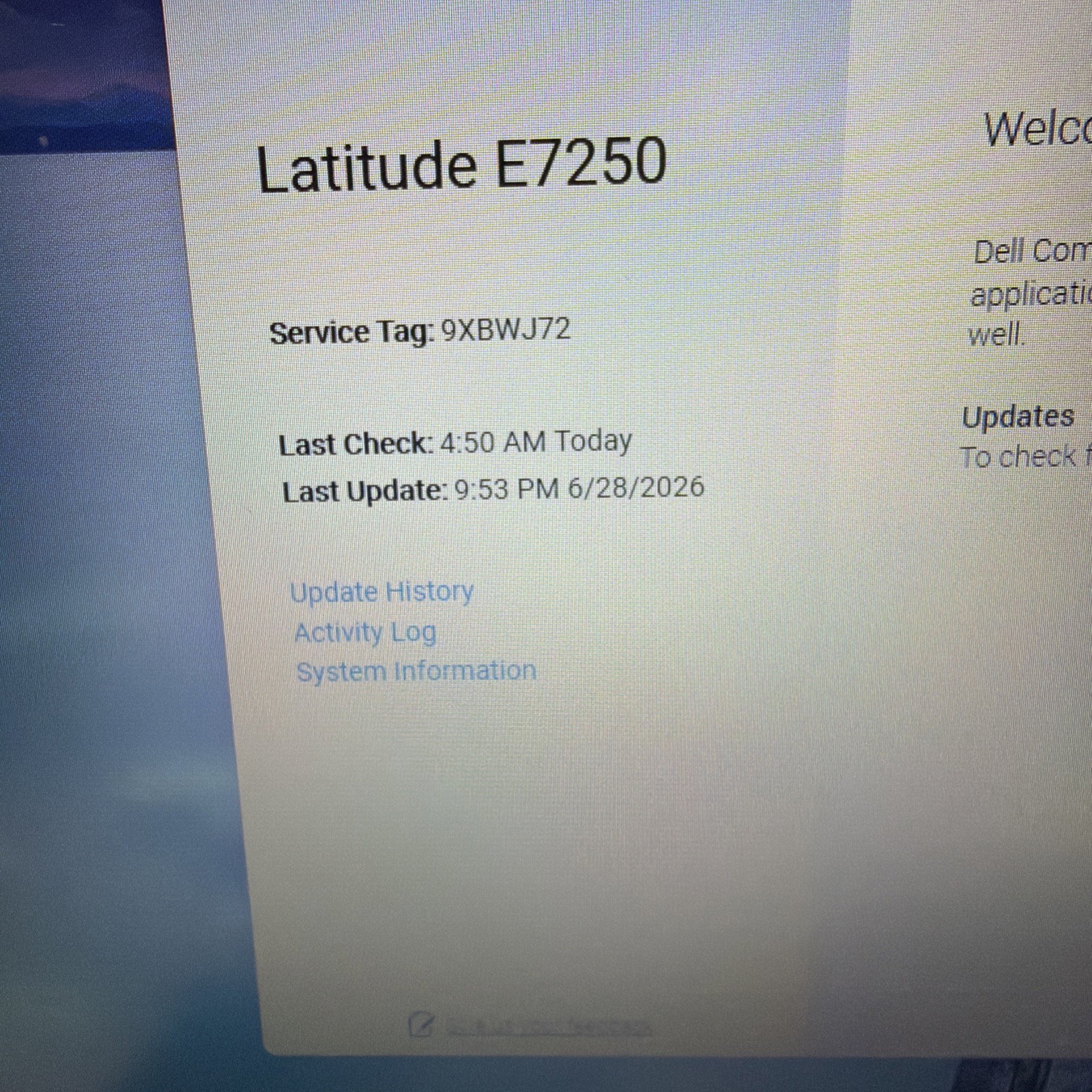 Dell Latitude E7250 Laptop Intel Core 15-5300U CPU @ 2.30GHz 4GB RAM 128HD 13′