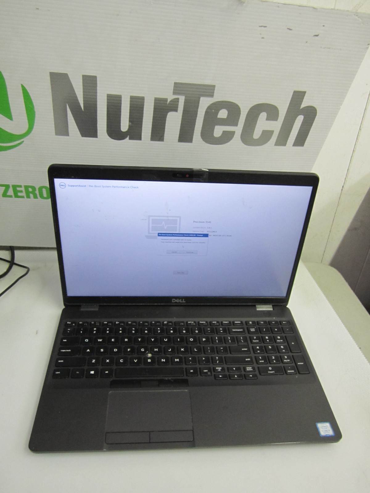 Dell Precision 3541 i5-9400H 16GB 2.50GHz 240GB M2SSD Laptop + AC NO OS READ