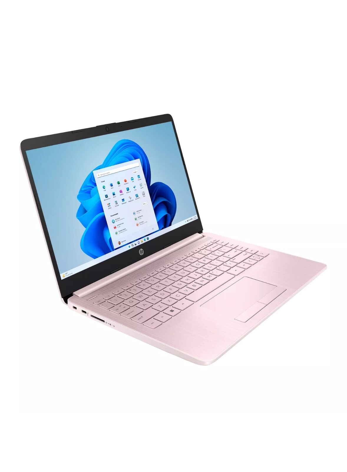 New HP Stream 14″ HD Laptop Intel N4120 64GB eMMC 4GB Ram Office Windows 11 Pink