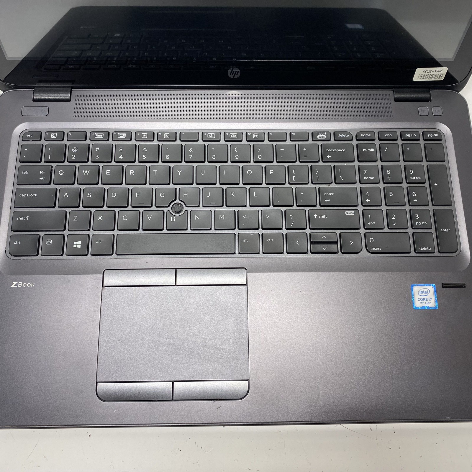 HP ZBook 15u G4 15.6″ Intel Core i7 7th Gen Windows 10 Pro Laptop Tested
