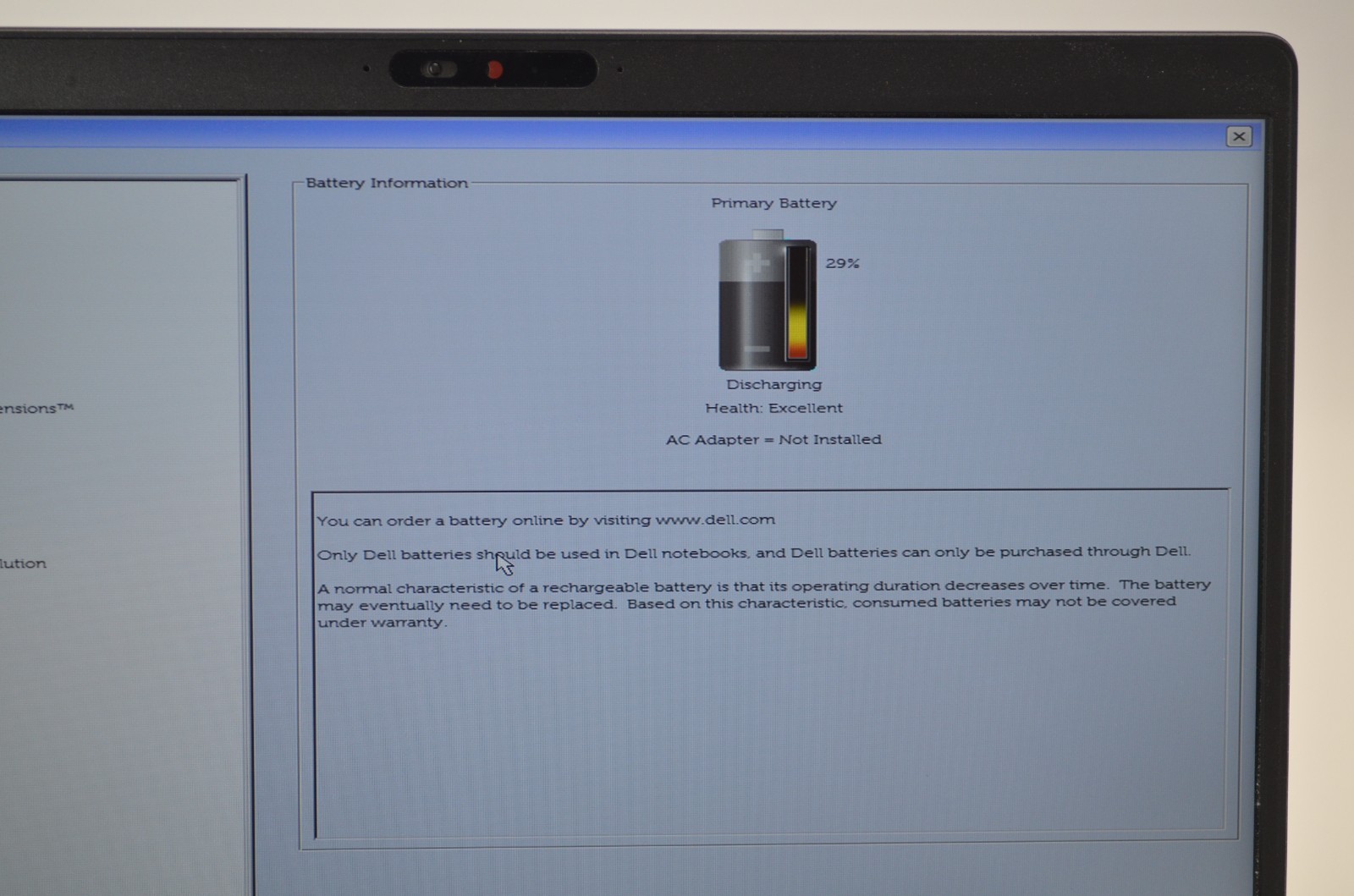 Dell Latitude 5400 Core i5-8365U 1.60GHz 8GB RAM No HDD/OS PARTS READ