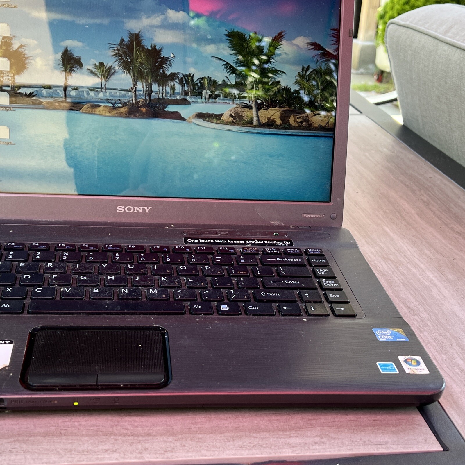 Sony Vaio VGN-NW125J (PCG-7173L) Laptop WORKS